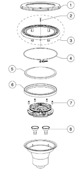 Pentair SAM Spectrum AmeriLite Light Parts